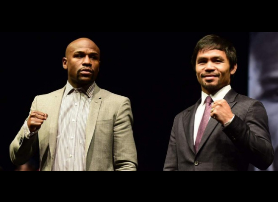 Boxers Mayweather, Pacquiao set for momentous bout