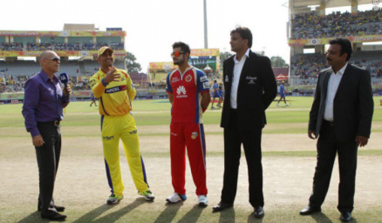 CSK opt to bat against RCB