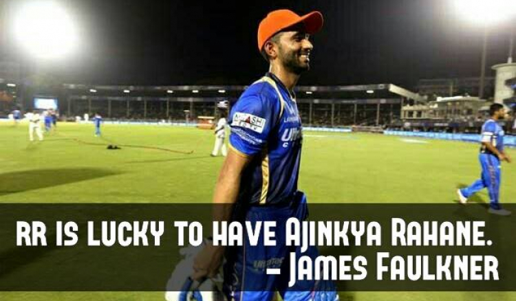 Rajasthan Royals lucky to have Rahane: Faulkner