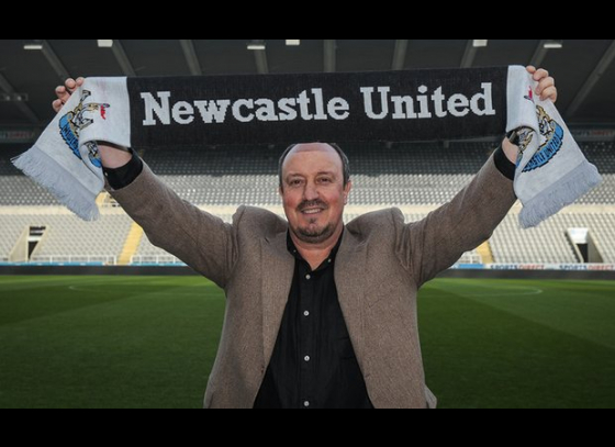 Benitez appointed new Newcastle coach