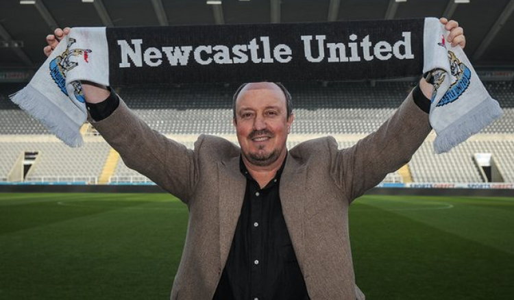 Benitez appointed new Newcastle coach