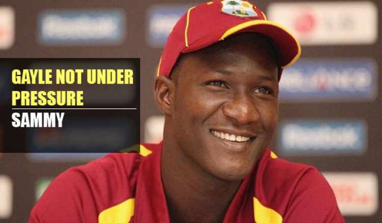 Gayle not under pressure: Windies skipper Sammy