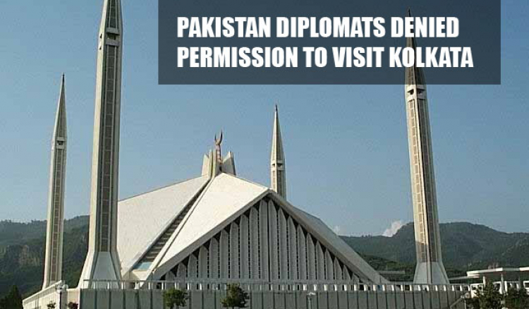 Pakistan diplomats denied permission to visit Kolkata